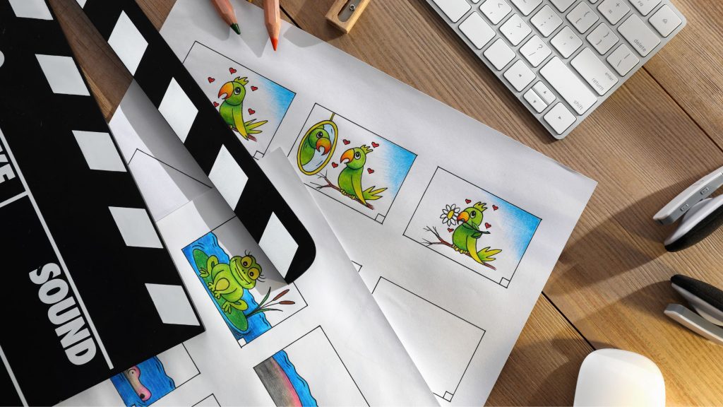 Video marketing for businesses: what's a storyboard?